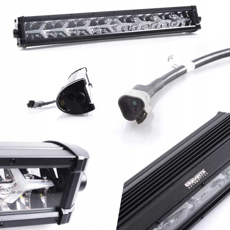 LED darbinė halogeninė lempa 160W Cree Combo 6000K