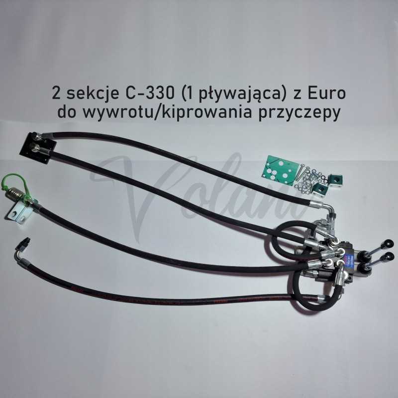 2 sekcijų išorinis išvertimo skirstytuvas C 330