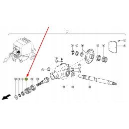 233202 0 tarpinė poveržlė 0 1 mm