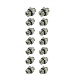 6 sekcijų skirstytuvas, 40l jungtys