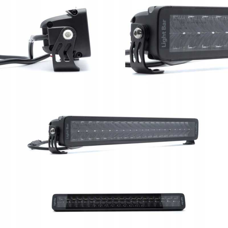 LED darbinė halogeninė lempa 200w kombinuota juostelė