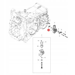 Hidraulinio siurblio sandarinimo žiedas mf 359002x1 originalus