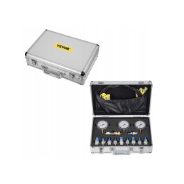 Hidraulinio slėgio bandymo rinkinys su 10 jungčių