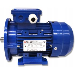 Variklis su flanšu 0 55kw 230v 1390rpm 3 fazių
