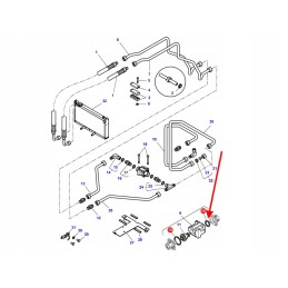 3907474m1 O žiedas aušinimo vamzdžiams