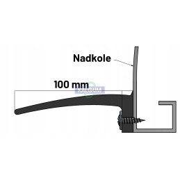 Deutz traktoriaus sparno prailginimas, dx 10 cm