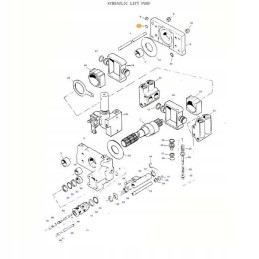 O žiedas mf valtra 377494x1 originalus