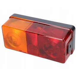 Kairysis galinis žibintas 170x75mm korpusas john deere