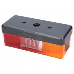 Kairysis galinis žibintas 170x75mm korpusas john deere