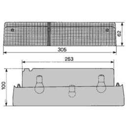 Galinio žibinto gaubtas pr cobo fiat ford lamborghini mf
