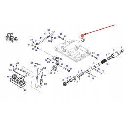 X562113000000 pavarų dėžės korpuso dangtis