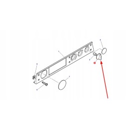 3807657m1 ventiliatoriaus rankenėlė