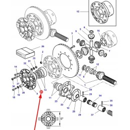 3796044m1 tarpiklis 0 45 mm