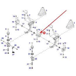 H816960720020 valdymo svirties tvirtinimas
