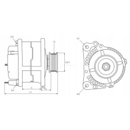 kintamosios srovės generatorius claas 56 4 1 linde h20 25 30 35 40 70