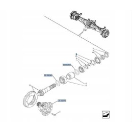 Sandarinimo kovos ataka New Holland Fiat 5135294
