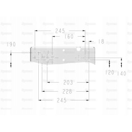 Traktoriaus sears sėdynė yra mechaniškai paminkštinta