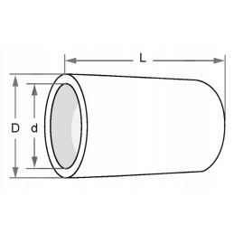 Mova, redukcinė rankovė fi 25 32 dl 51mm 2 vnt