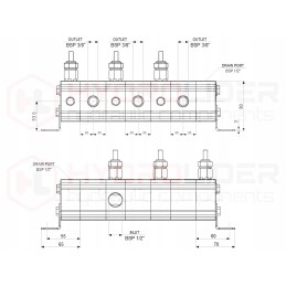 Pavarų skirstytuvas afd10 3 4 3r2n blue ascend
