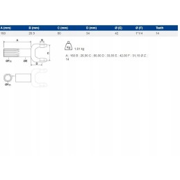 Polos vairuoti trumpas new Holland dėklas 5191549 cnh