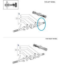 Polos vairuoti trumpas new Holland dėklas 5191549 cnh