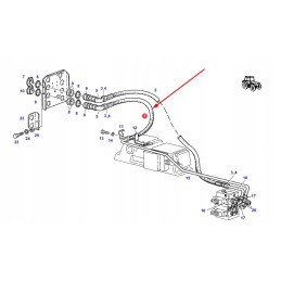 X591617900000 hidraulinė žarna