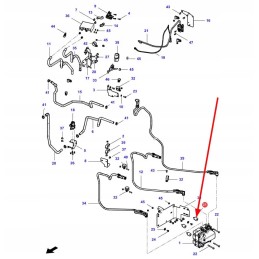 4350781m2 guminis amortizatorius 30 x 30 mm m8 x18