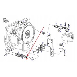 H278950130020 kūginis hidraulinės alyvos filtras