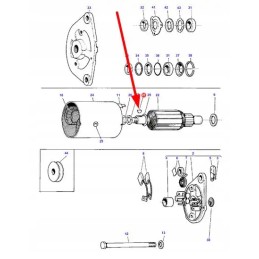 1501333m1 užpakalinis kanalizacija 3 x 5 x 21
