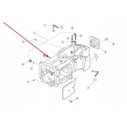 6005018986 pavarų dėžės korpuso dangtis