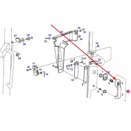 G816810030080 rankena su užraktu