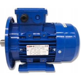 Variklis su flanšu 0 75kw 230v 1390rpm 3 fazių