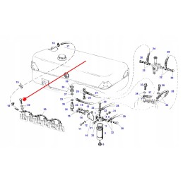 F312200710020 kuro sistemos varžtas m6 x 14