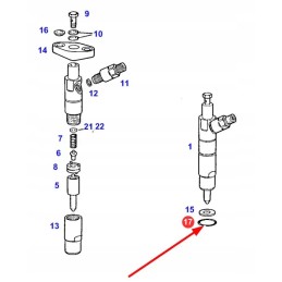 X548860466000 sandarinimo žiedas 20 x 2
