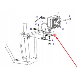 515900110012 lempos tvirtinimo kronšteinas