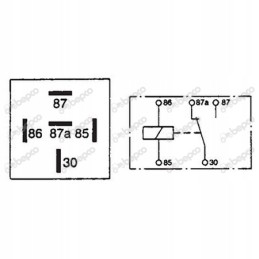 14v 40 30a relė Deutz Same traktoriui