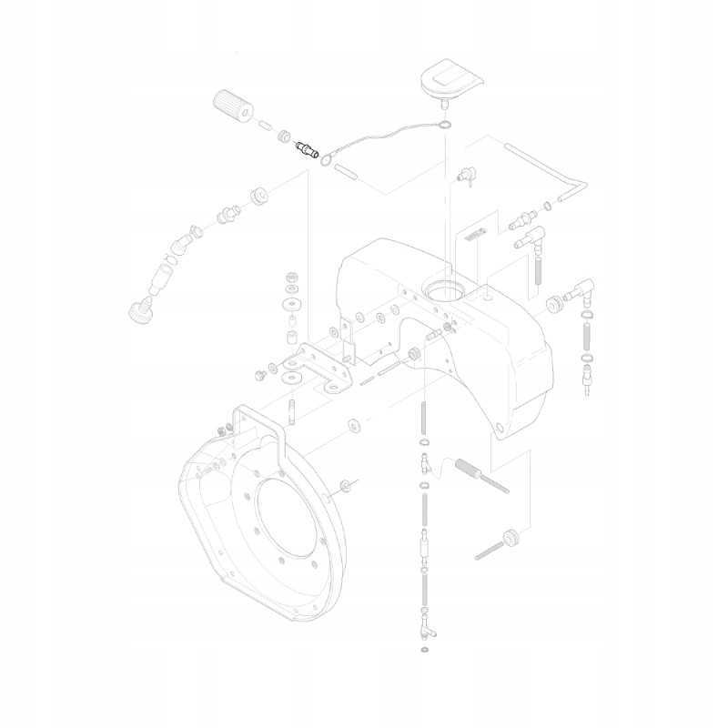 Hatz 05189001 kuro filtro jungtis 1b20 1b30 1b40