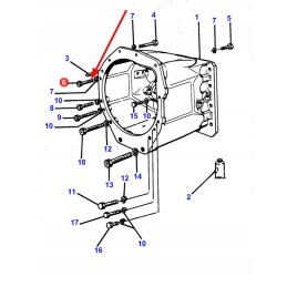 353708x1 varžtas 7 16 x 2 1 4