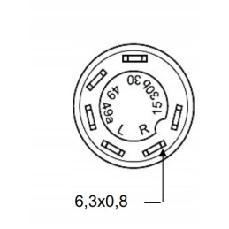 Mygtuko jungiklio diferencialo užraktas