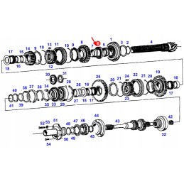 X605500701000 rutulinis guolis 1 eilė 45 x 75 x