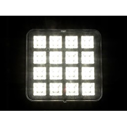 16 LED halogeninė darbo lempa su jungiklių pora