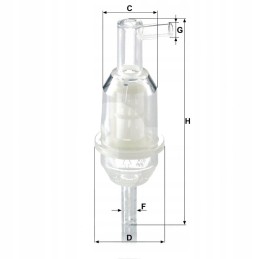 Mercedes Benz Mann kuro filtras 200 akių 1