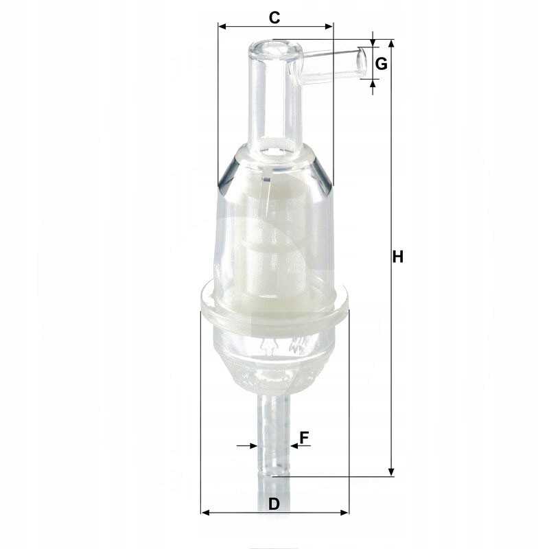 Mercedes Benz Mann kuro filtras 200 akių 1