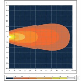 LED darbinė lempa, stačiakampė, dešinė, 21w, 2600lm