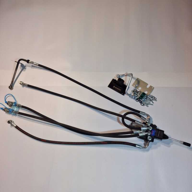 2 sekcijų hidraulinis vairasvirtės skirstytuvas C 360