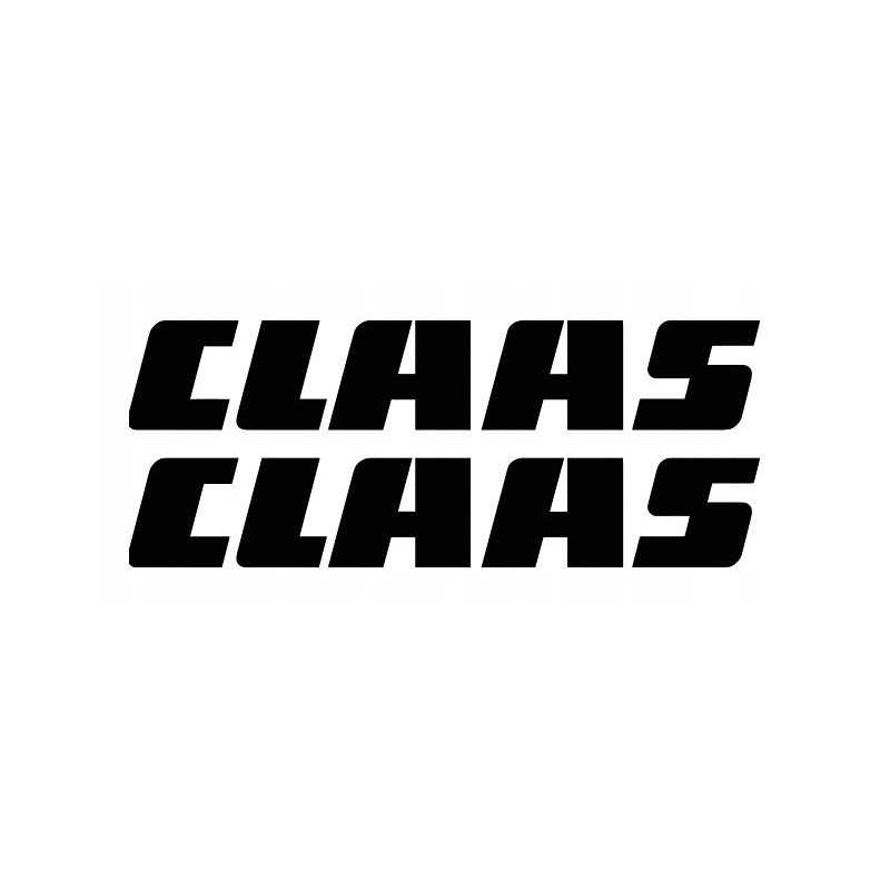 Claas __ lipdukai 10x60cm ___ 2vnt _ spalvos