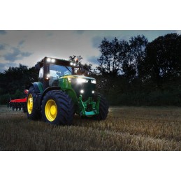 Darbinė lempa su išsklaidyta šviesa su jutikliu