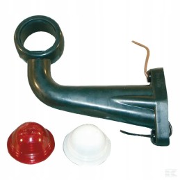 Šoninis gabaritinis žibintas 5w 12v raudonas baltas, užsukamas