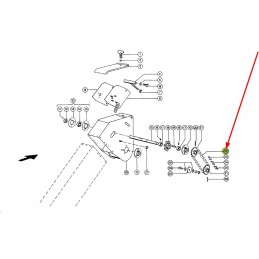 600981 41 sraigtinė grandinė dubens tiektuvui