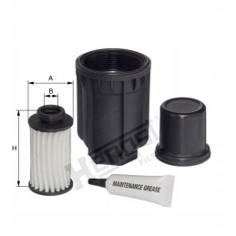 Karbamido filtro įdėklas Hengst e104u d350